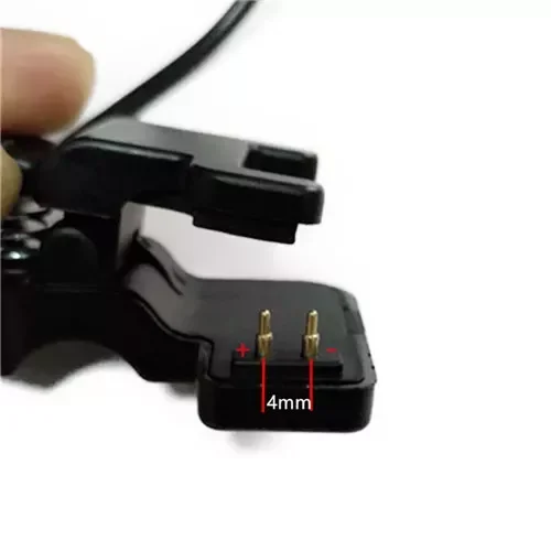 

NEW2023 TW68 Smart watch charger USB charging cable 2 pin 4mm 6mm 3 pin 6mm Clip smart Bracelet charger Wire