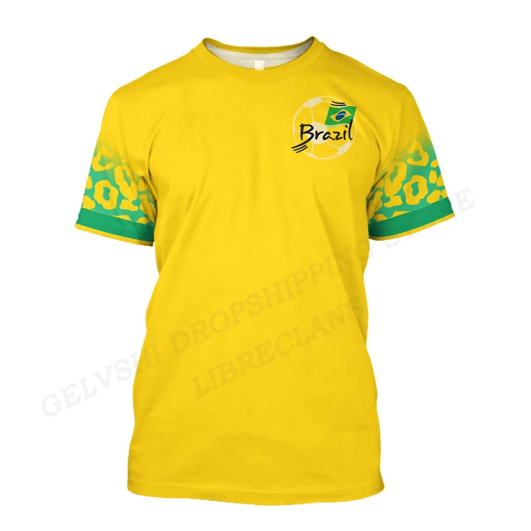 

Футболка с бразильским флагом для мужчин, модные футболки большого размера, Детские Топы в стиле хип-хоп, футболки с бразильским флагом, фут...