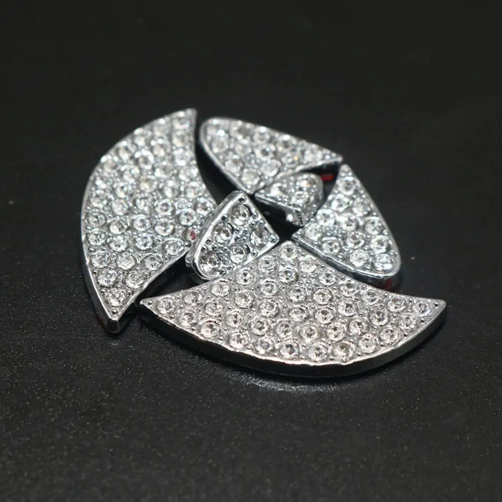 

Car Steering Wheel Logo Diamond Decoration Sticker Auto Decor Decal Наклейки На Авто for Benz BMW Audi Honda Toyota Accessories