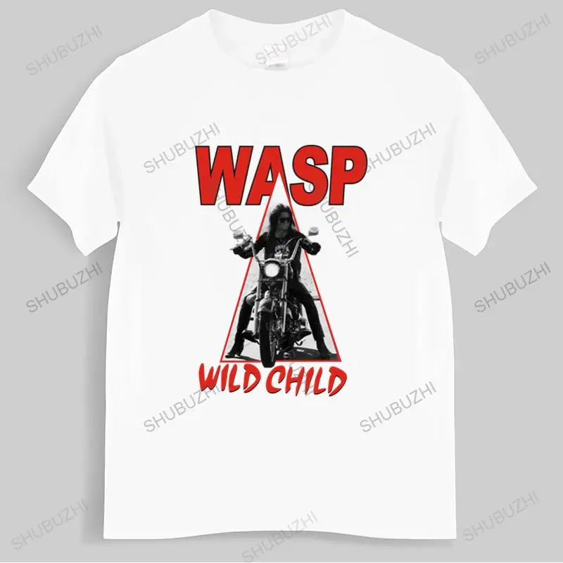 

summer t-shirt men brand teeshirt W.A.S.P. WILD CHILD T-SHIRT NEW summer arrived men cool t shirt Mens T-shirt Euro size TOPS