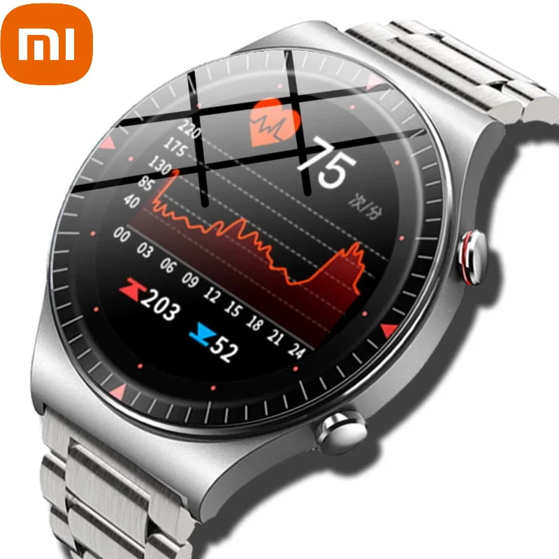 

Xiaomi Bluetooth Call Smart Watch Men 4G Memory Card Music Player Watches Recording Sport Fitness Tracker Smartwatch Man+Box
