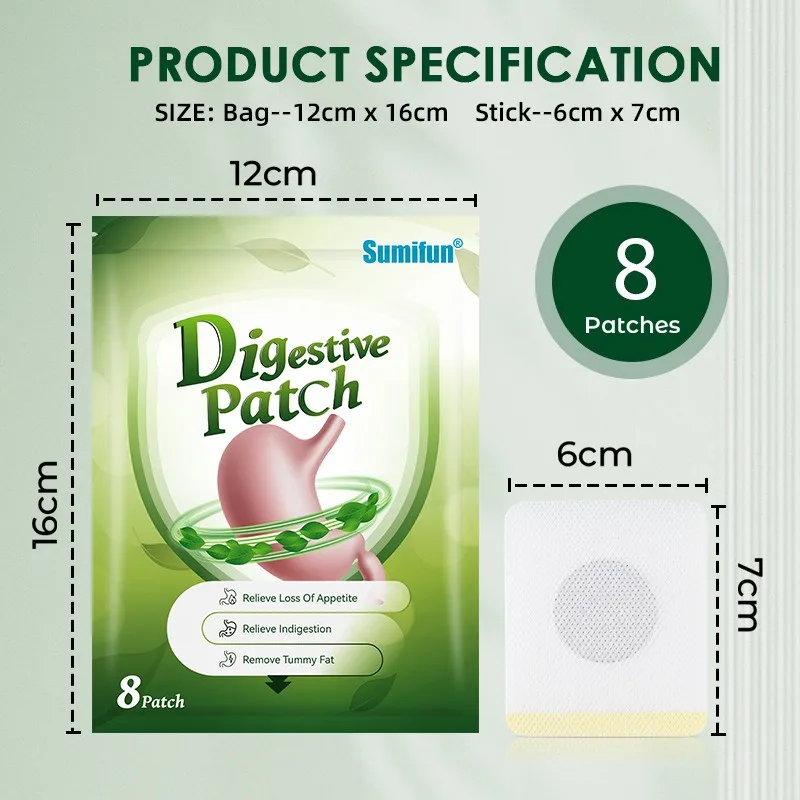 Пищеварительные Пластыри для устранения проблем с желудочно-кишечной системой