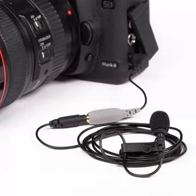 

Smartlav+ Lavalier Audio Video Phone Microphone Condenser Mic Recorder for iPhone Xs Max X 8 Plus Canon Nikon SONY DSLR DV RODE