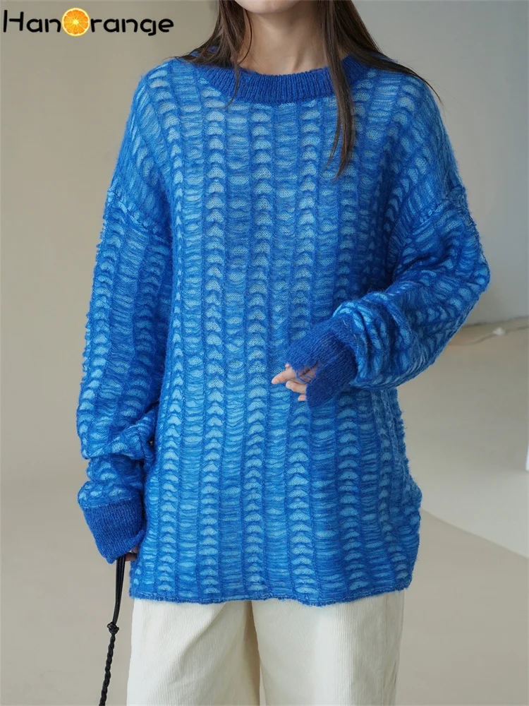 Женский вязаный пуловер HanOrange