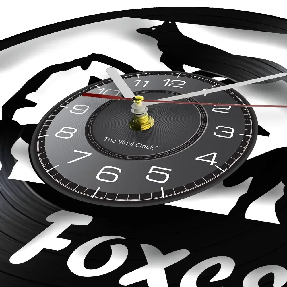 Настенные часы с изображением Лис настенные украшения для детской комнаты