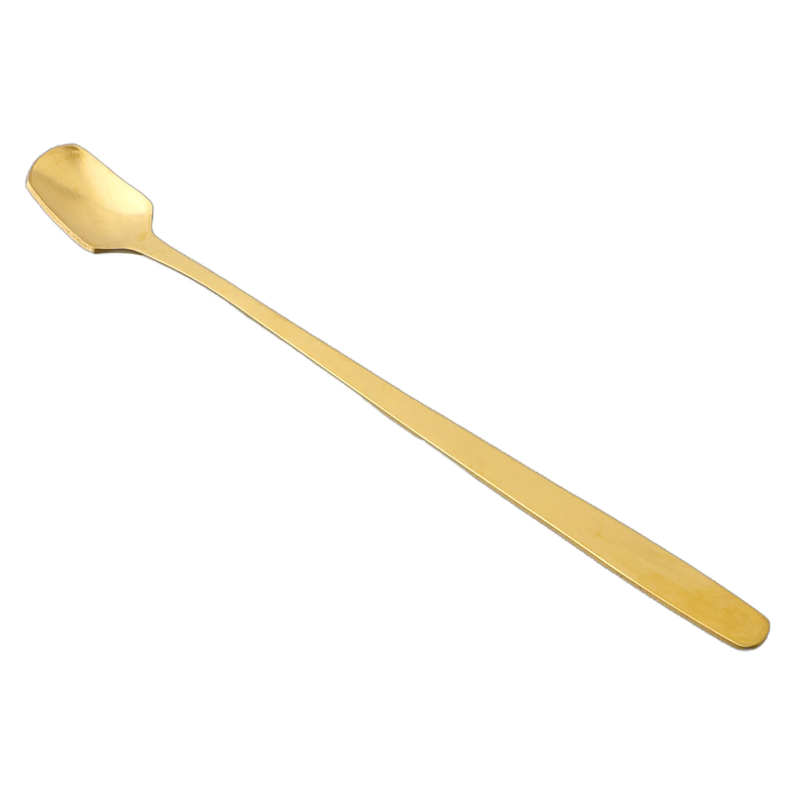 Ложка для смешивания с длинной ручкой в японском стиле ложка кофе из нержавеющей