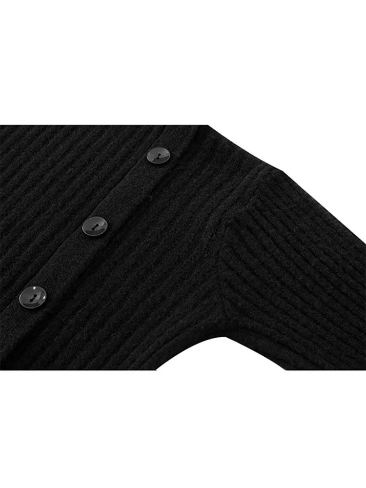 Женский свитер свободного покроя Повседневная модная водолазка вязаные