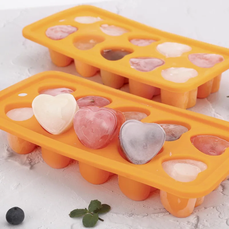 Высококачественный лоток для льда Love с 10 отверстиями виски коктейль