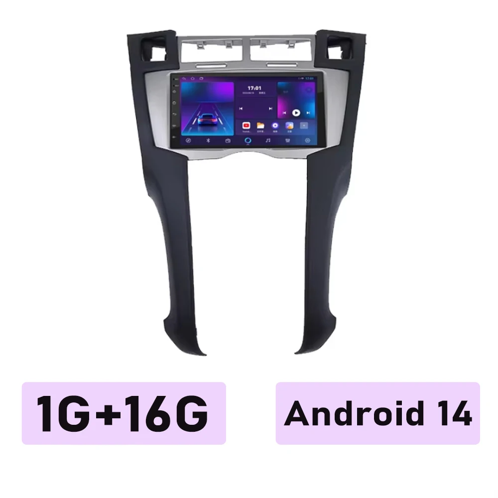 

7-дюймовый автомобильный радиоприемник для Toyota Yaris 2005 2006 2007 2008 2009 2010 2011 Android Авто видеоплеер GPS-навигация 4G WIFI 2din DVD