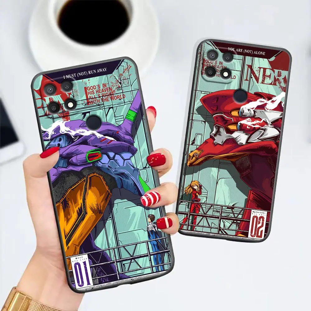 

N-Neon G-Genesis E-Evangelion Case For OPPO A15 A16 A33 A37 A53 A54 A59 A71 A73 A74 A76 A77 A79 A83 A91 A92 A93 A94 4G 5G Case