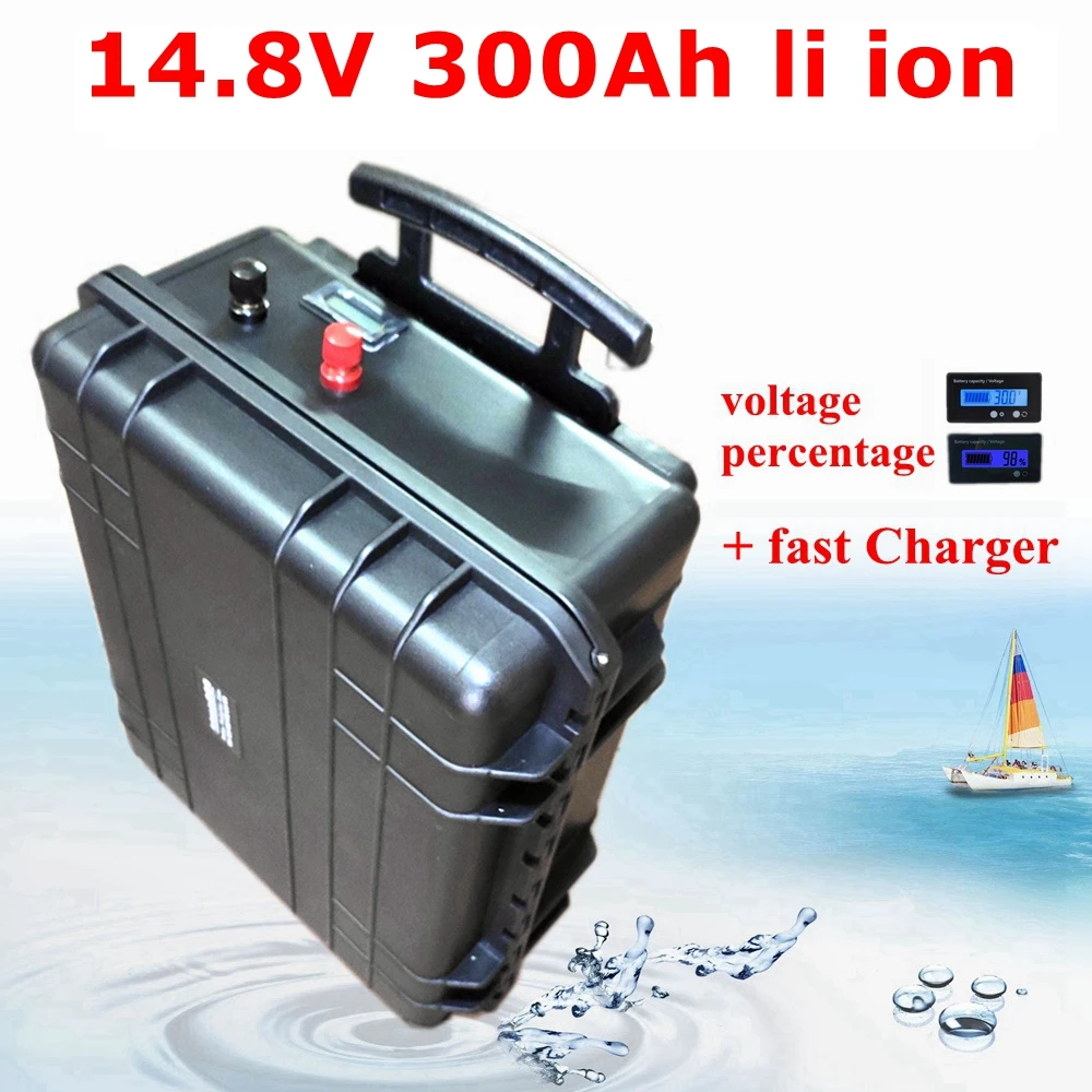 

BLN15V 14,8 V 300Ah Аккумулятор для литиевых батарей no 12v 300Ah Аккумулятор для литиевых батарей для лодок инвертор для гольф-карт