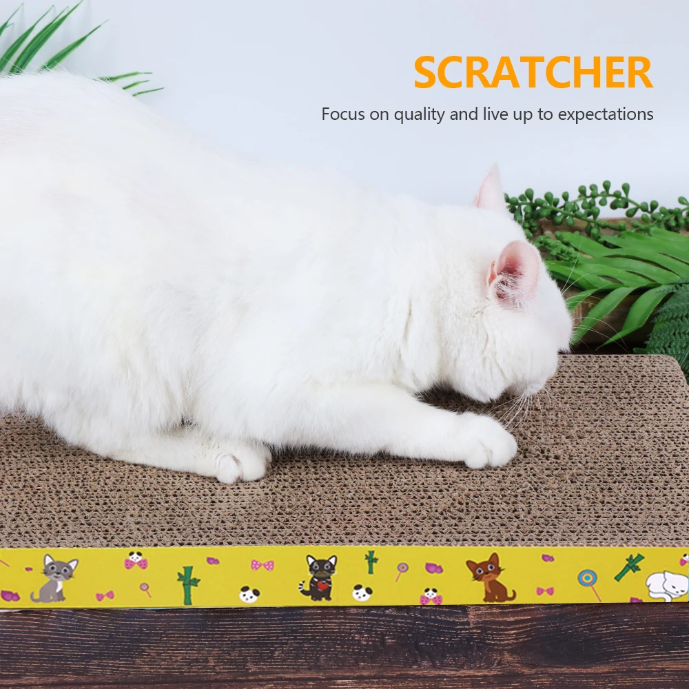 

Creative Cat Scratching Board Mat Scraper Claw Paw Toy For Cat Scratcher Equipment Kitten Product Abreaction Furniture Protector