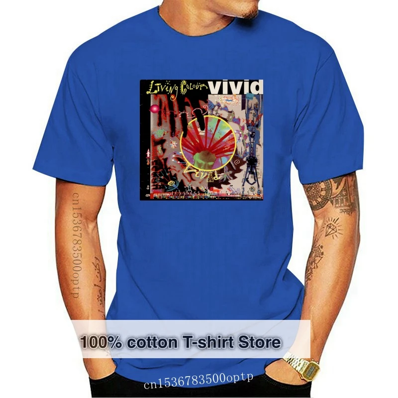 

Living Colour Rock Band Legend Vivid Album Black White Men'S T-Shirt Tee S-2Xl Male Female Tee Shirt