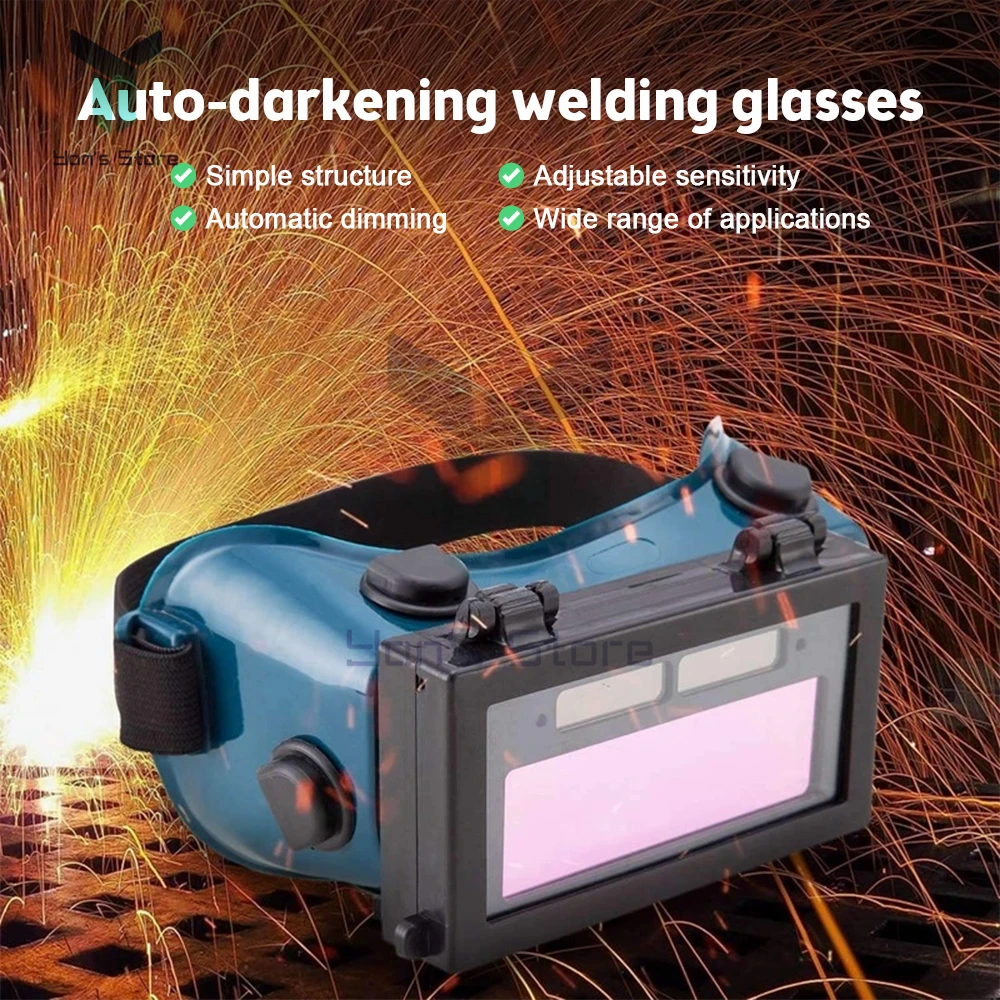 Solar Energy Automatic Dimming Welder Mask Helmet Special An
