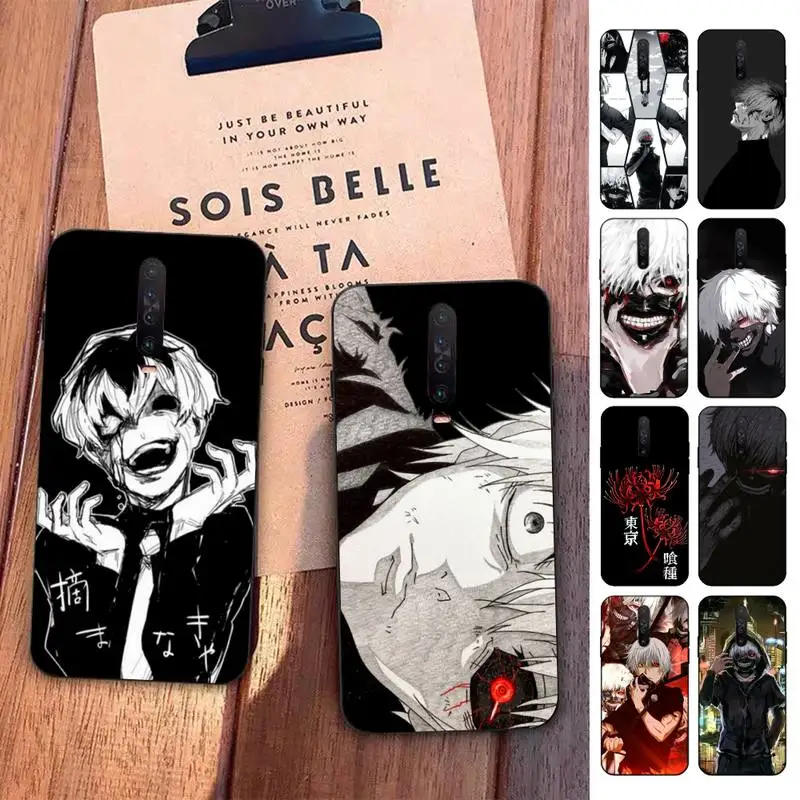 

Tokyo Ghoul Anime Kaneki Ken Phone Case For Redmi 9 5 S2 K30pro Silicone Fundas for Redmi 8 7 7A note 5 5A