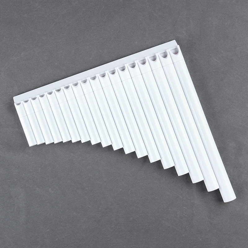 Enlarge New Arrival 18 Pipes Pan Flute Pan Pipe G Key ABS Plastic Traditional Woodwind Musical Instrument for Beginner and Musical Lover