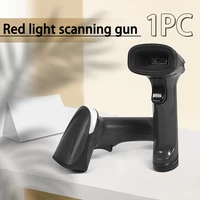 1pc 2 4ghz wireless barcode scanner usb rechargeable 1d 2d qr code barcode scanner handheld reader for supermarkets warehouses