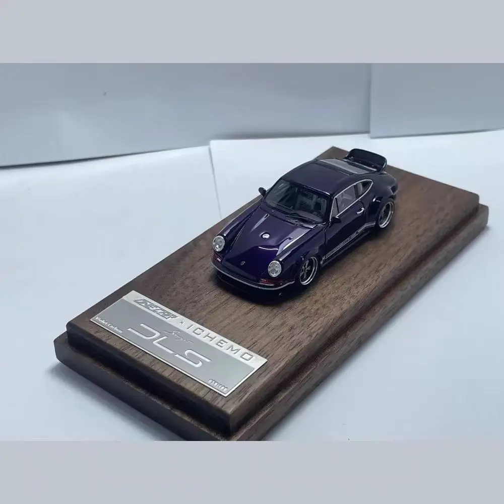 1:64, Singer dls фиолетовый карбон, новый запас, статическая миниатюрная имитация автомобиля из смолы, коллекционная модель, подарок. (art.: 3920d45f3a114) - 3920d45f3a114