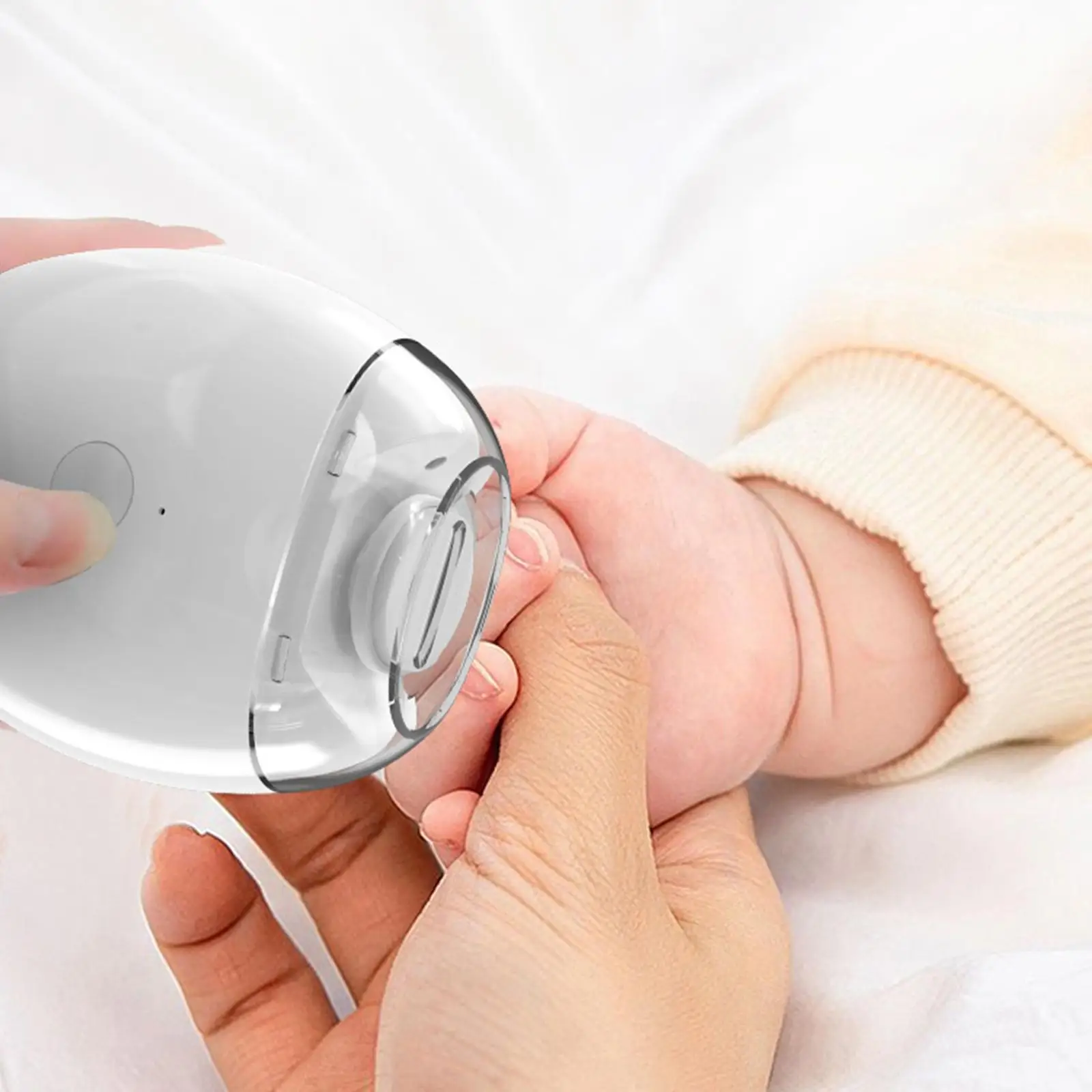 Electric Automatic Nail Clipper Fingernail Trimmer for Kids Children