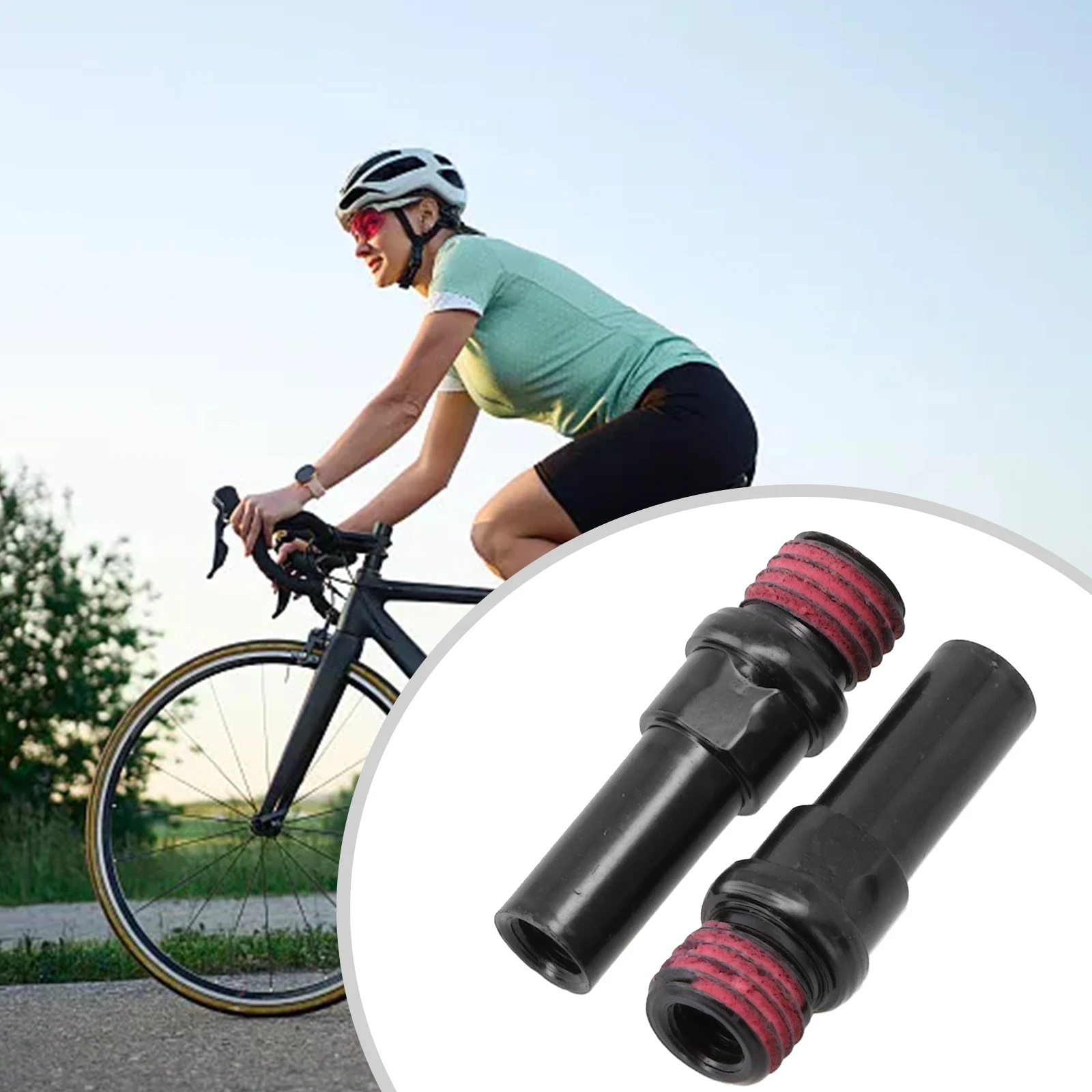 

Brand New Brake Column Bicycle V-Brake 2 Pack Anti-loose Glue Black Column Screw Corrosion-resistant Easy To Lock