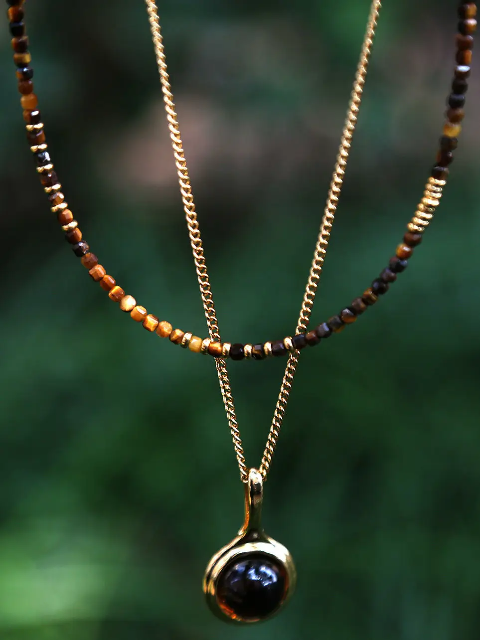 Легкие роскошные модели ручной работы из натурального камня ожерелье бисера