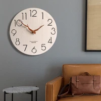 wooden 3d wall clock modern design nordic living room decoration kitchen clock art hollow wall watch home decor 12 inch