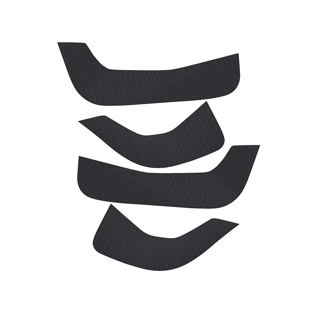 

Автомобильная защитная накладка для дверей из углеродного волокна, защитная накладка для дверей, Противоударная накладка, коврик для защиты от грязи для-30 CX30