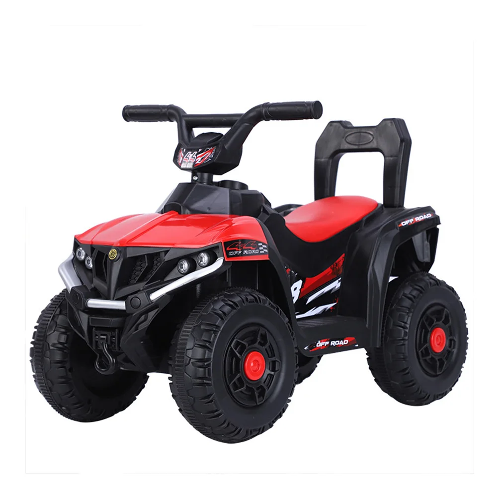 

6V4.5Ah Children's Electric Motorcycle 2-6 Years Old Four Wheel With Early Education Function Explosion-Proof Tire