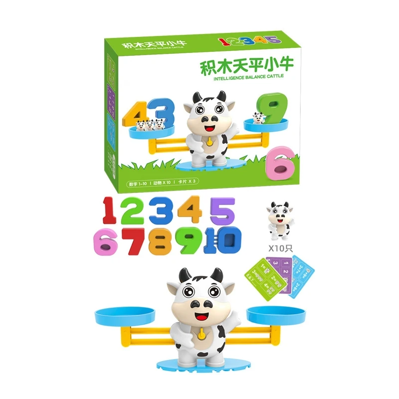 Детская творческая игра на баланс цифровая математическая доска весы с цифрами и