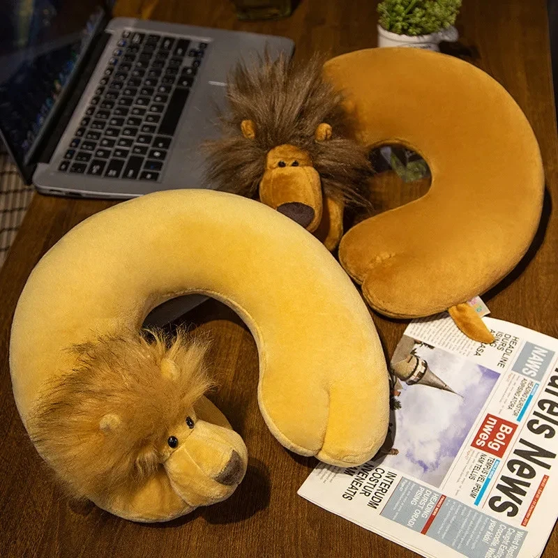 

Cartoon Animal Series U-shaped Pillow Comfortable Travel Nap Necessary Stuffed Soft Special Type High Quality Gifts For Friends