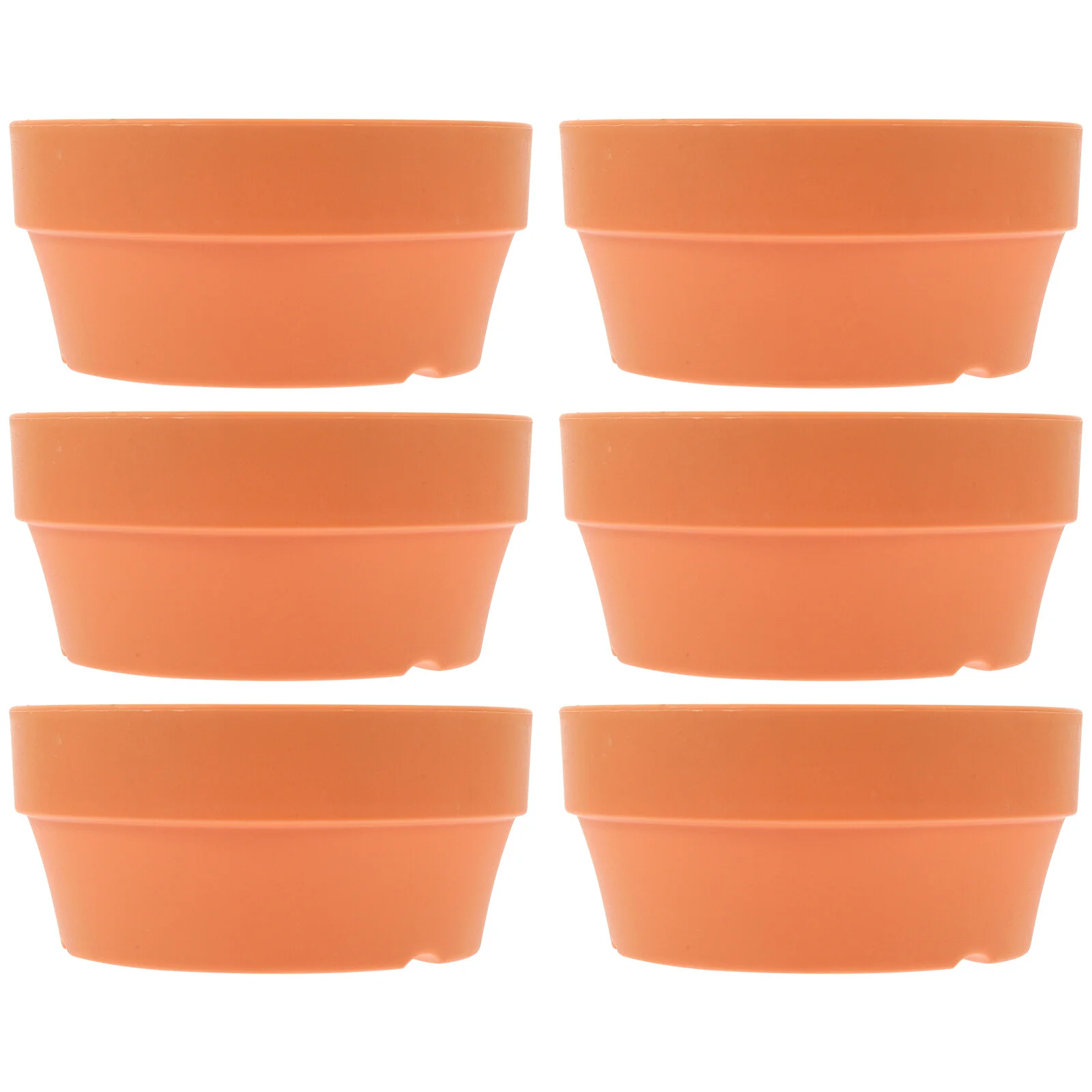 

6 Pcs Plastic Pots Small Stand Plastic Bonsai Garden Supplies Plastic Vasespot