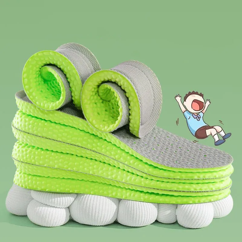 2023 New Sport Shoes Insole Comfortable Plantar Fasciitis Insoles for Feet Man Women Orthopedic Shoe Sole Running Accessories