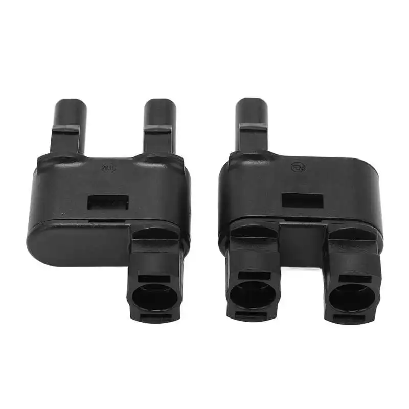 

2 PCS Solar Photovoltaic Connector DC Cable Bus Series Solar 2 To 1 Photovoltaic Crimping Connector 1500V Photovoltaic System