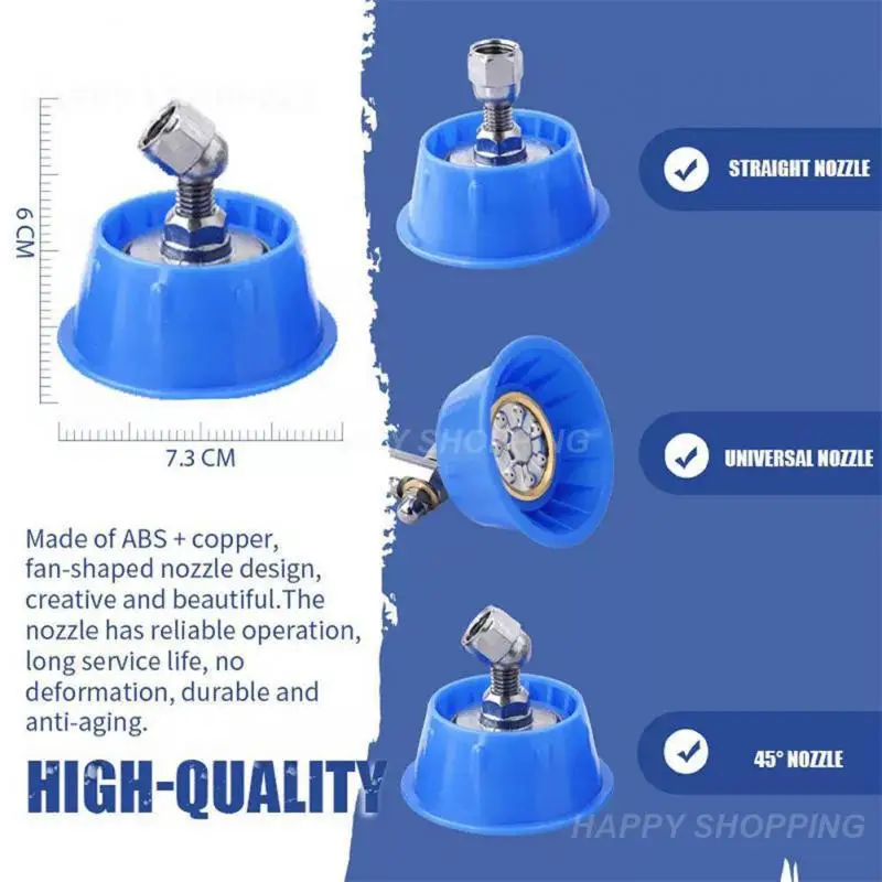 

Garden Atomizing Nozzle Creative Seven-hole High-pressure 40-90 Degree Irrigation Tool Home Accessories Electric Sprayer