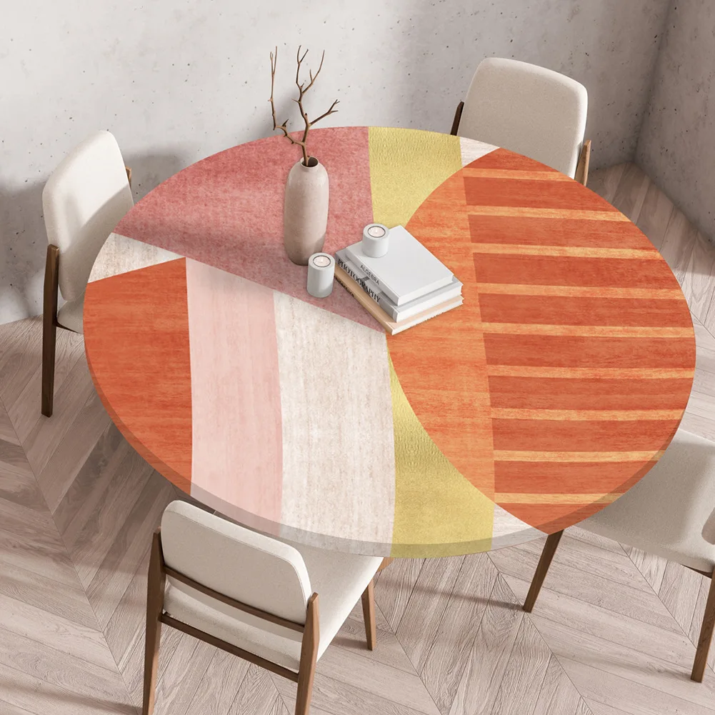 

Водонепроницаемая круглая скатерть из полиэстера Tischdecke