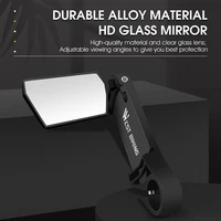 1 pair handlebar mirror sturdy lightweight wide angle for bicycle bike rear view mirror bike handlebar mirror