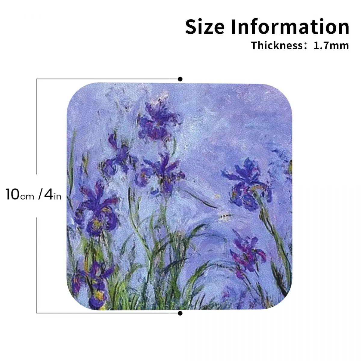 Подставки для кухни Ирисы сирени Клода Моне 191 шт./комплект 4 шт.