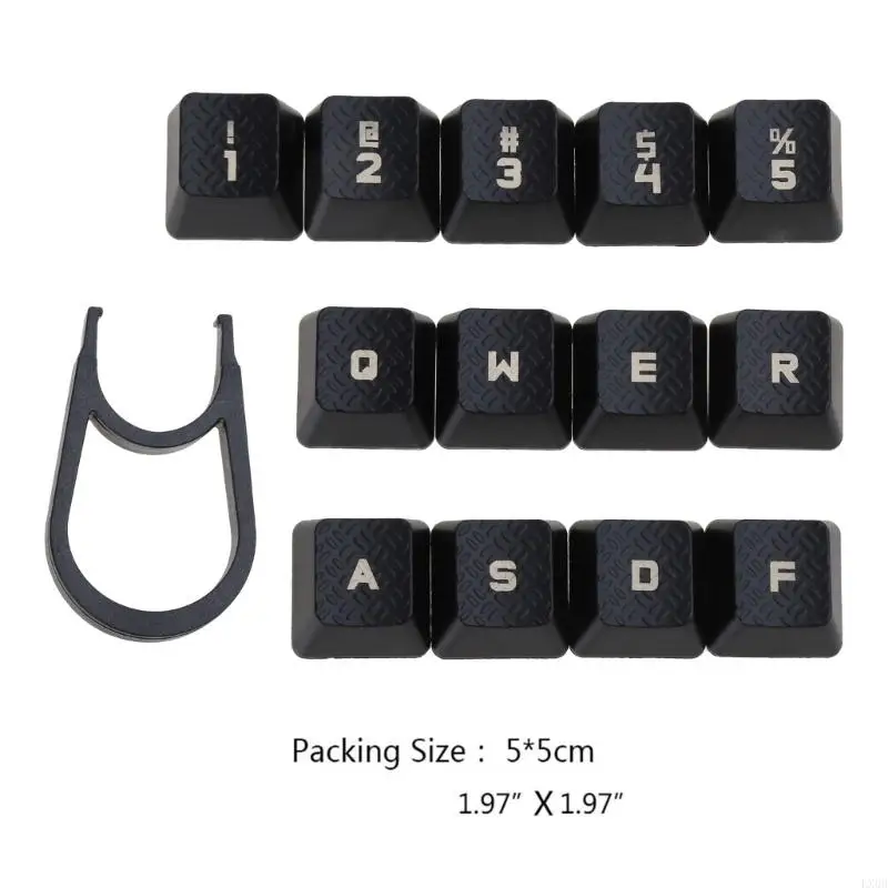 LX0B 13PCS KeyCap для крышек ключей механической клавиатуры Romer-G G910