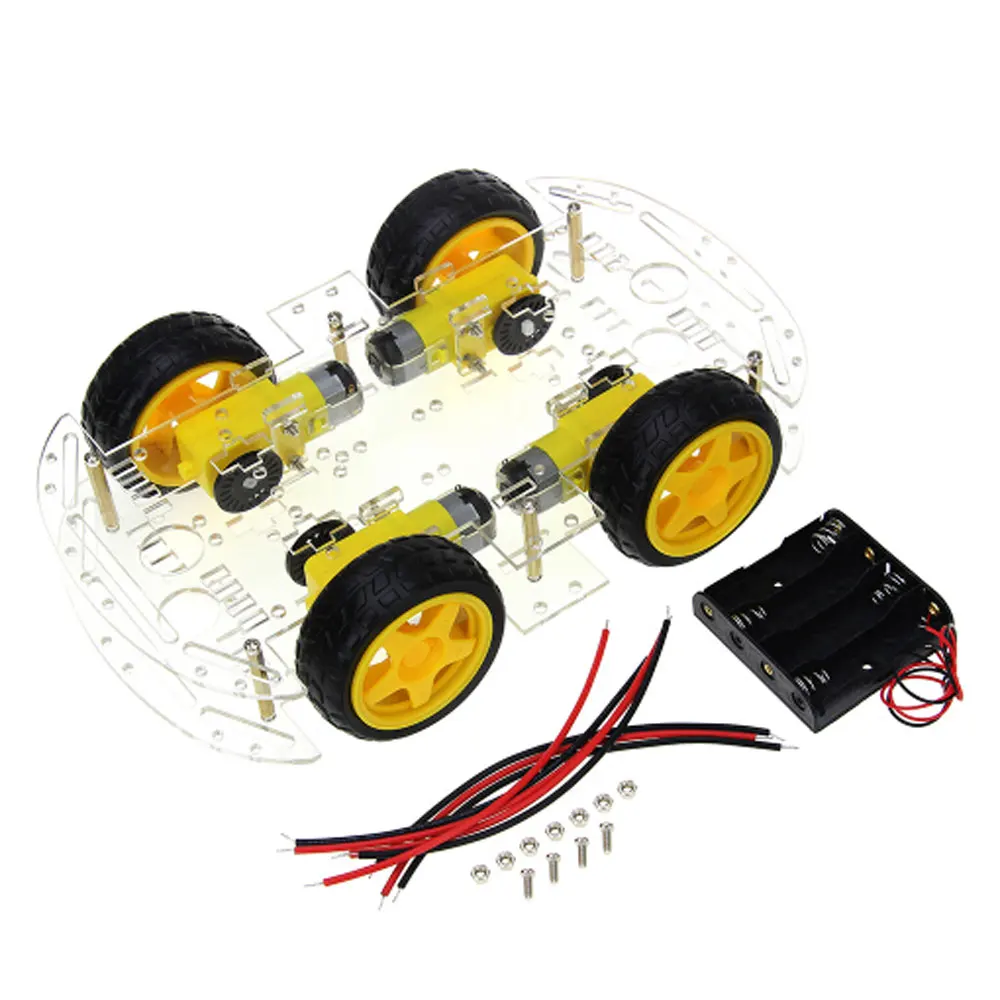 

4WD DIY Programmable robot car Smart Robot Car Chassis Kits For Student DIY Electronic Starter Kit