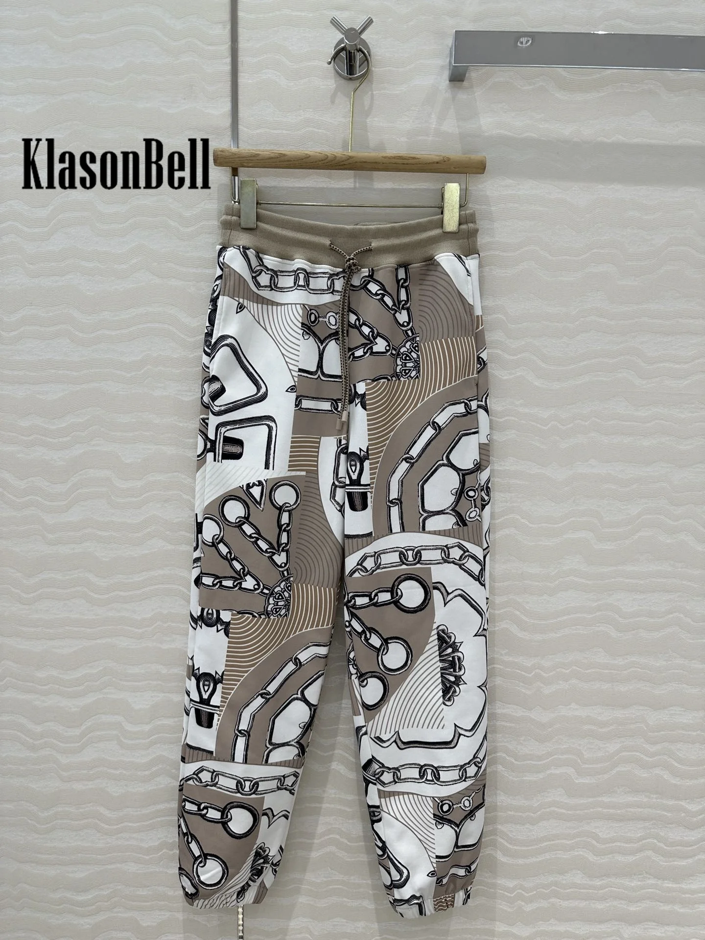 10.20 KlasonBell-Женский спортивный костюм для девочек комплект из 2 предметов хлопка с