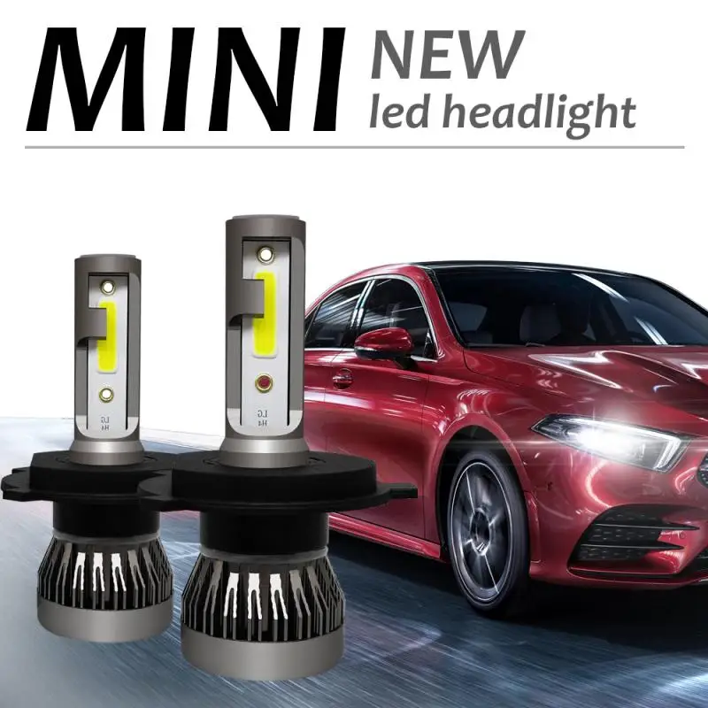 

High Power Headlight Bulb Durable H4 9003 Hb2 Beam Bulbs Superbright Headlight Led Headlight Conversion Kit 120w 26000lm