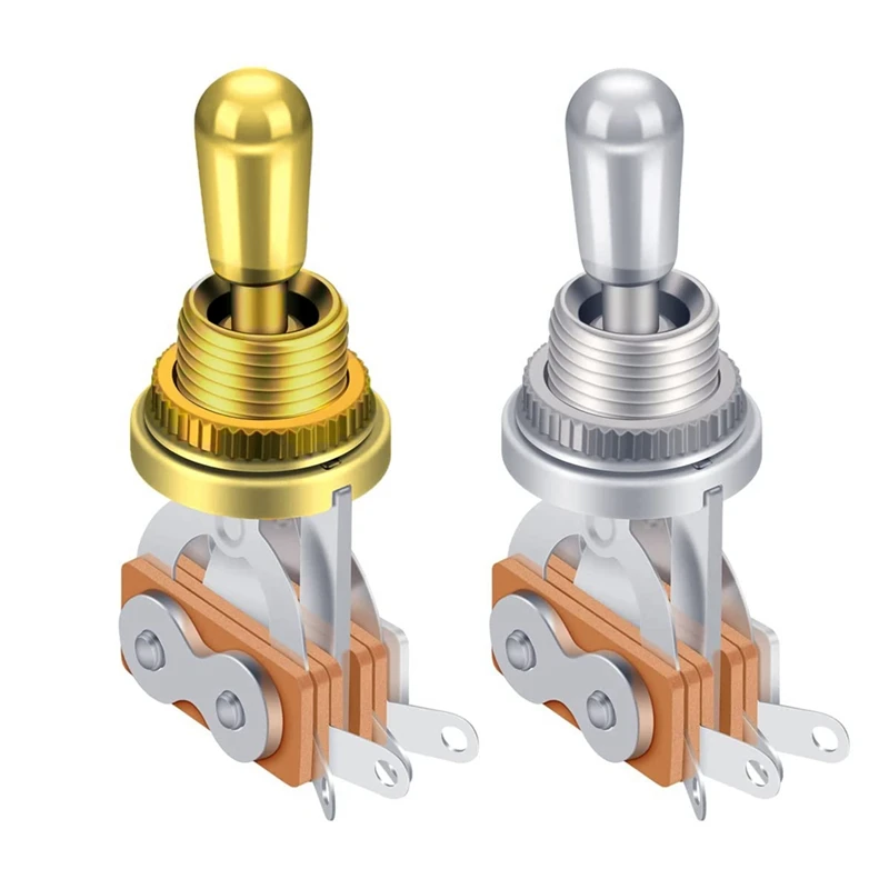 

2 шт. 3-ходовой переключатель для электрогитары, ручка переключателя для электрогитары