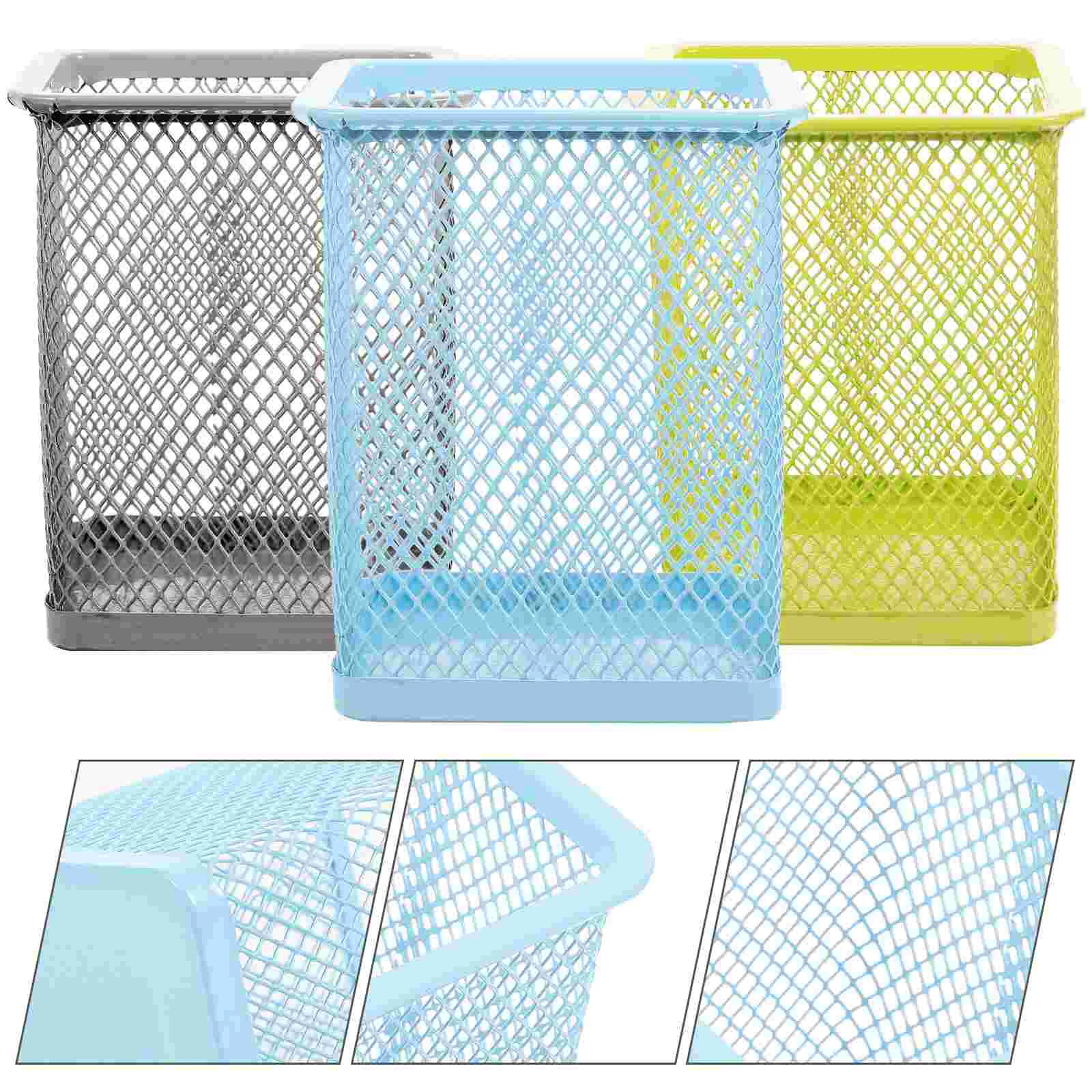 

3 шт., настольный органайзер для ручек, 9,5x8x8 см