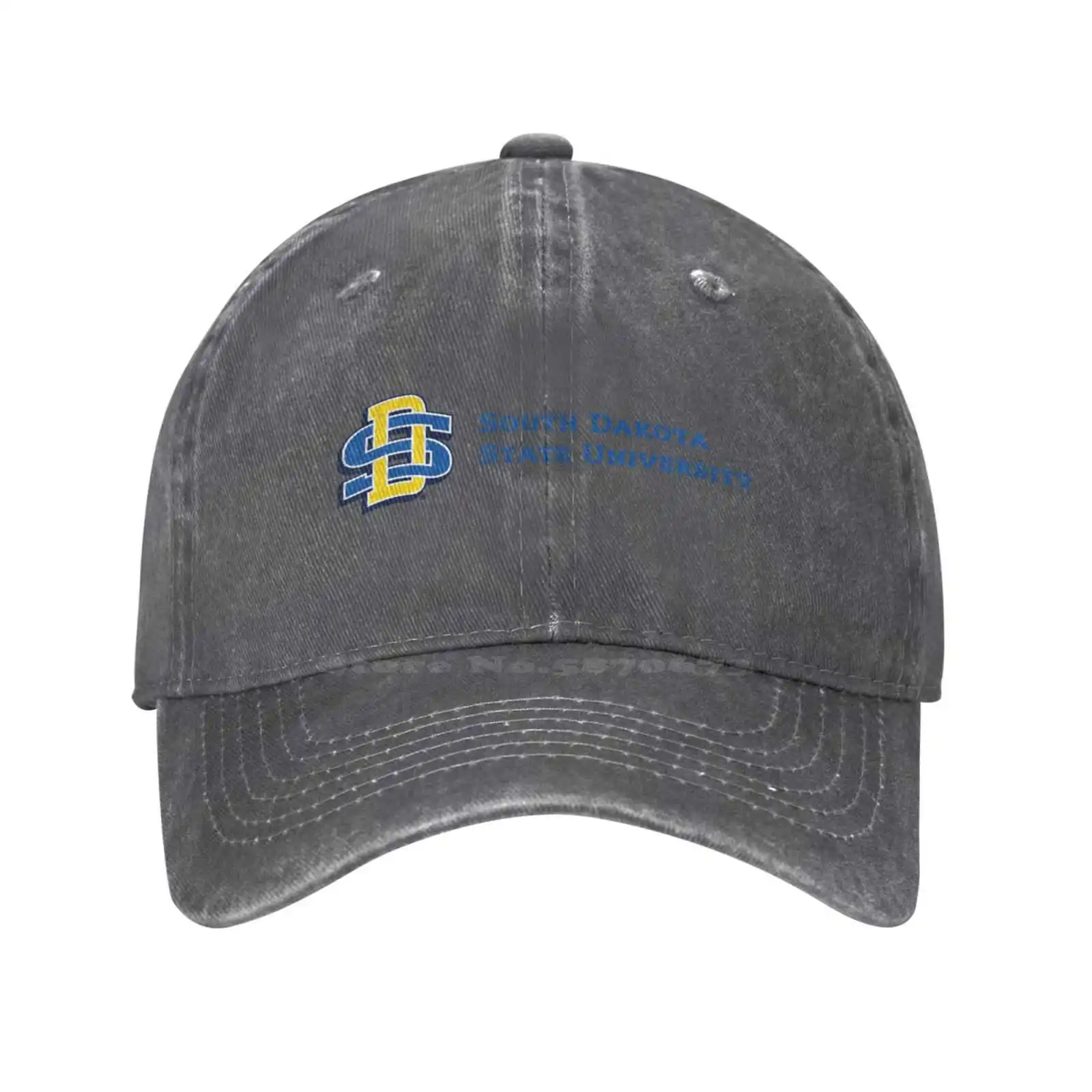 

South Dakota State University Logo Fashion quality Denim cap Knitted hat Baseball cap