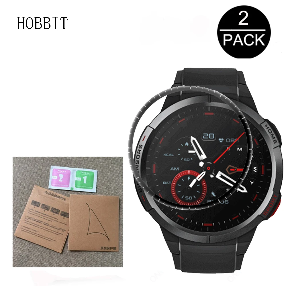 

2 шт., мягкая защитная пленка для часов Mibro GS SmartWatch