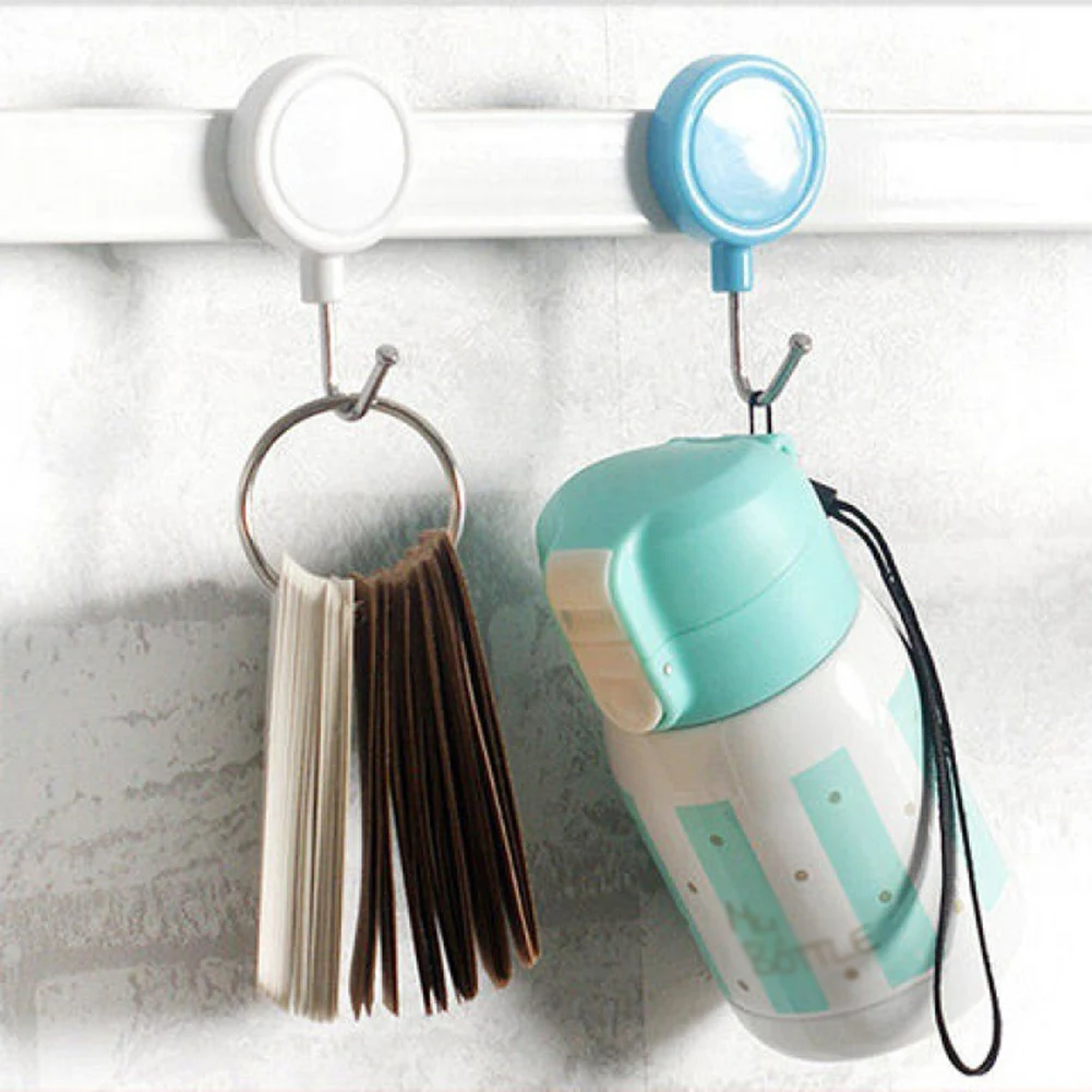 

Прочные крючки, самоклеящиеся настенные вешалки для дверей, крючки на присоске с большой нагрузкой, стойка с подшипником для кухни и ванной ...