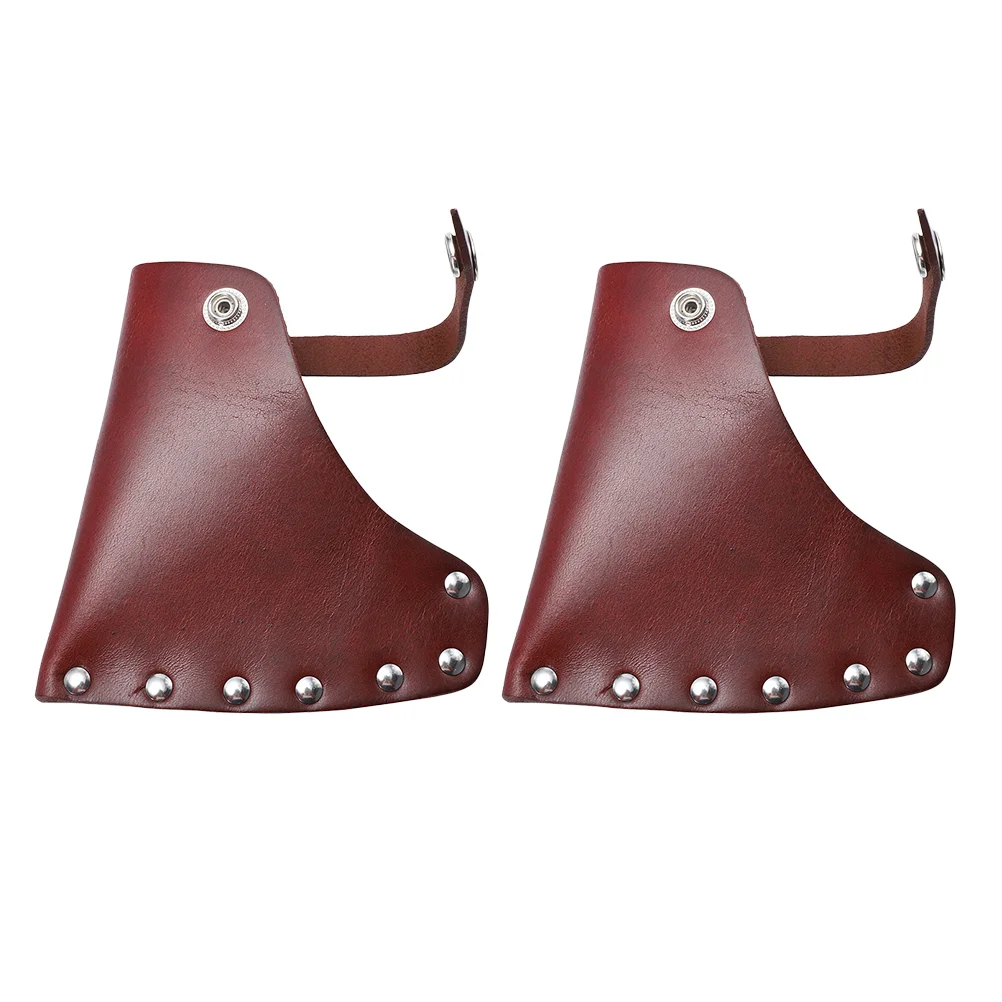 

2 шт. практичный топорик оболочка для головы защитный чехол Портативный защитный чехол для путешествий на открытом воздухе походов