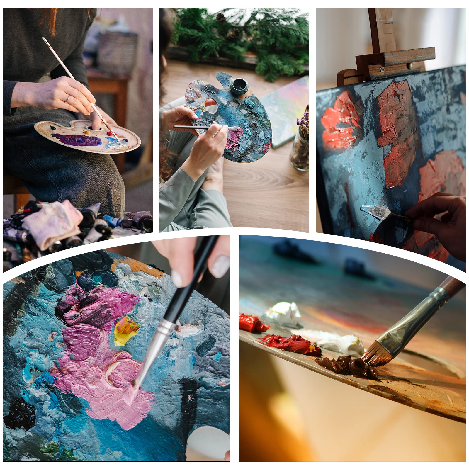 Locsykme акриловая краска, набор из 24 цветов, 12 мл/22 мл/трубка, набор  акриловых красок, краска для ткани, насыщенные пигменты для художников  детей | AliExpress