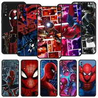 cartoon spider man phone case for samsung galaxy a50 a70 a10 a20 a30 a40 a20s a20e a02s a12 a22 a72 a52 a32 5g soft cover shell