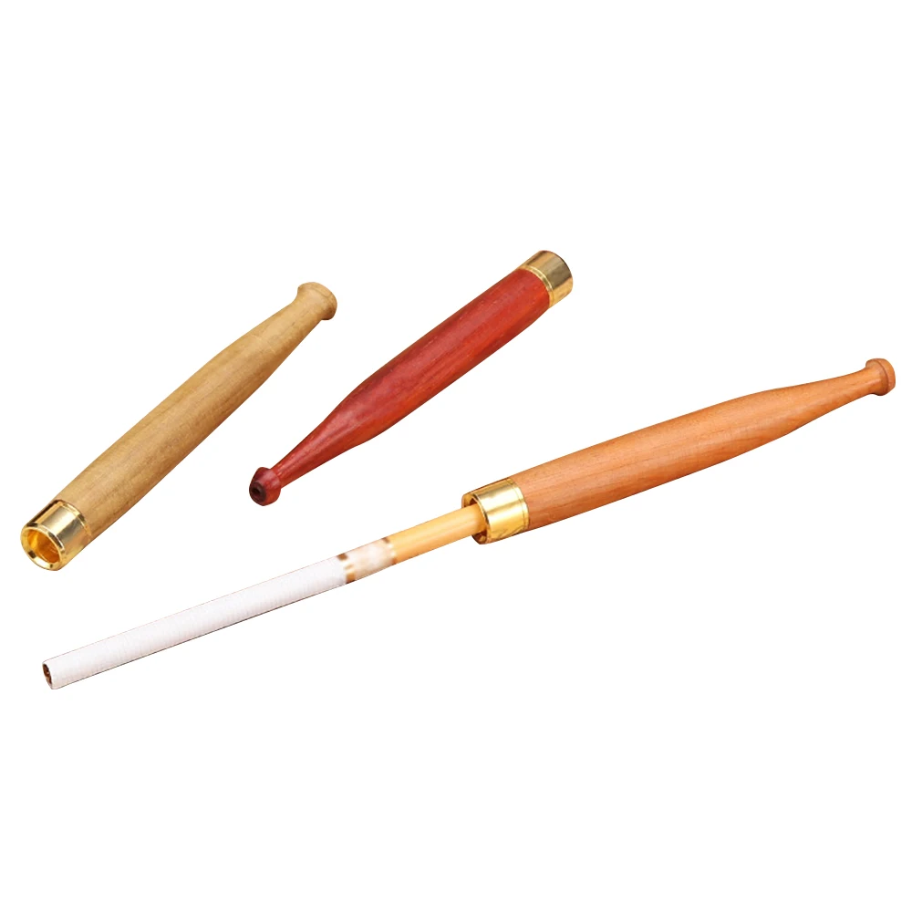 Длинный держатель для сигарет фильтр деревянная дымовая трубка 5 мм фотофильтр